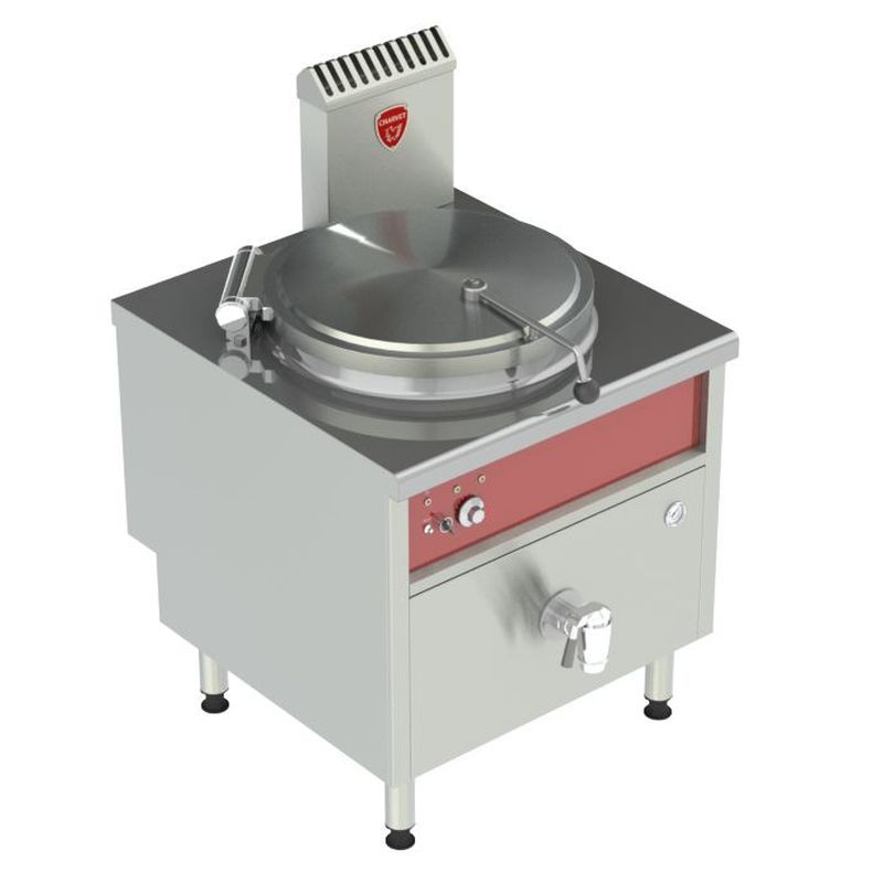 CHARVET - marmites gaz à bain-marie à eau