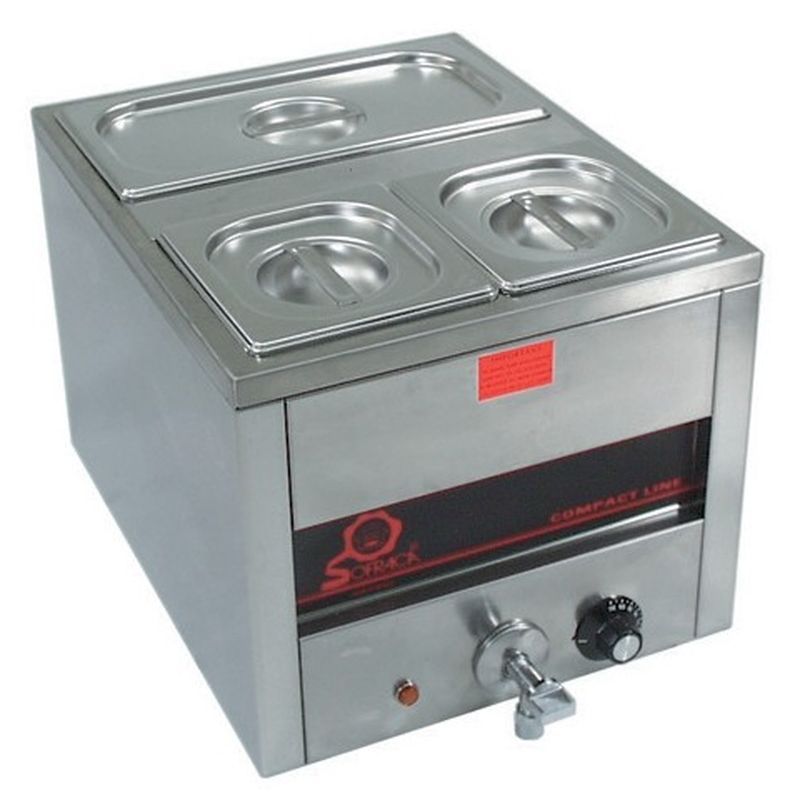 Bain-marie Tradition avec vidange - cuve 18 L Bain-marie Tradition avec vidange - cuve 18 L