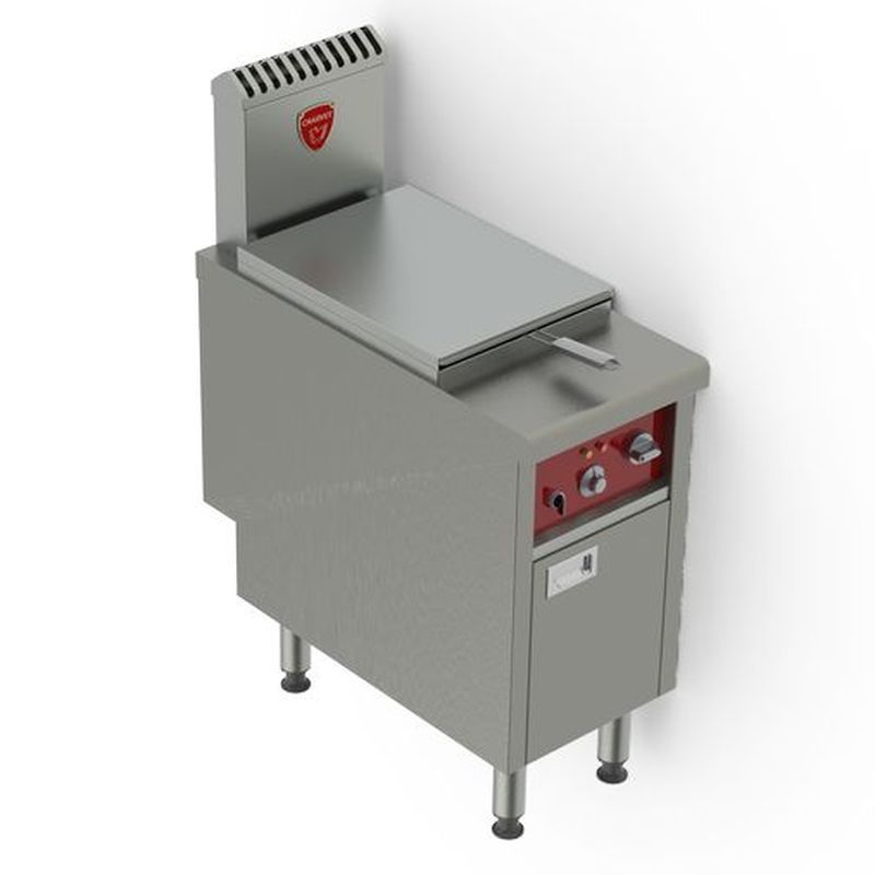 CHARVET - annexe gaz - friteuse sur placard 30 Kg/h