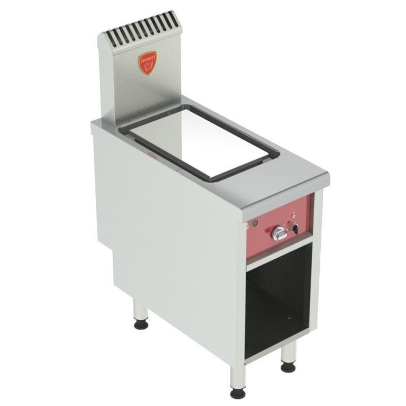 CHARVET - Simple service - annexe plancha gaz acier