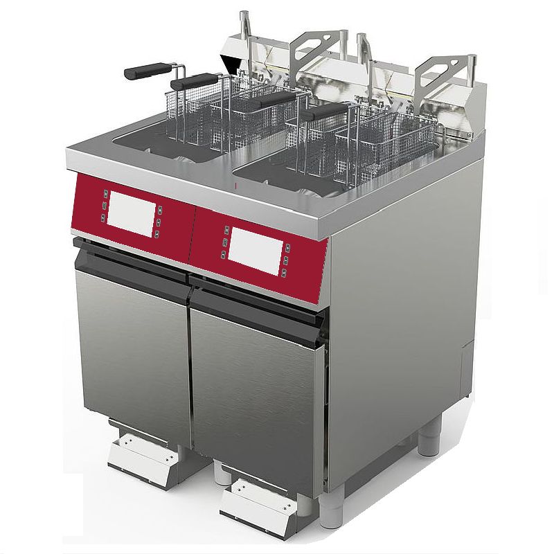 Offcar - Friteuse haut rendement - 2 cuves x 15 litres