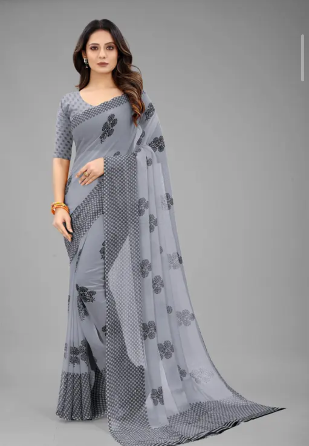 CHIFFON SAREE 101