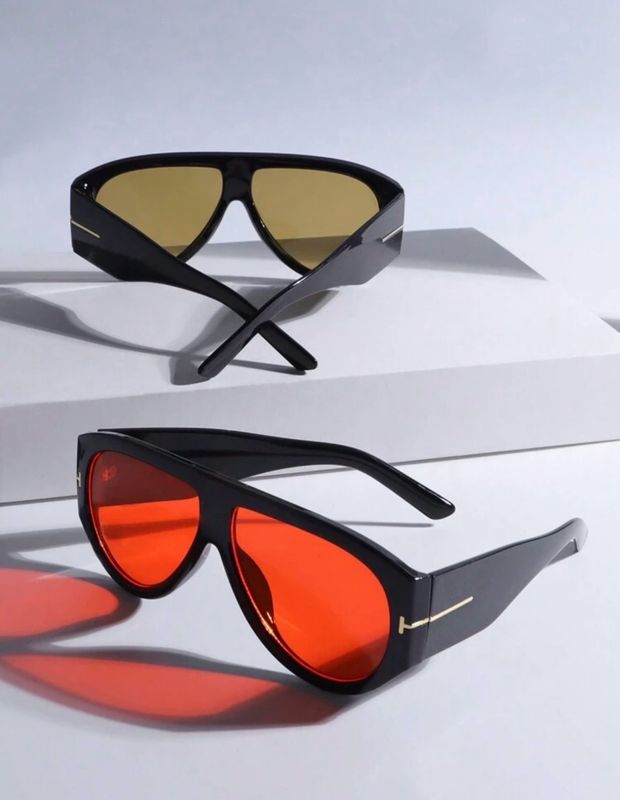 TF Sunglasses red Lense