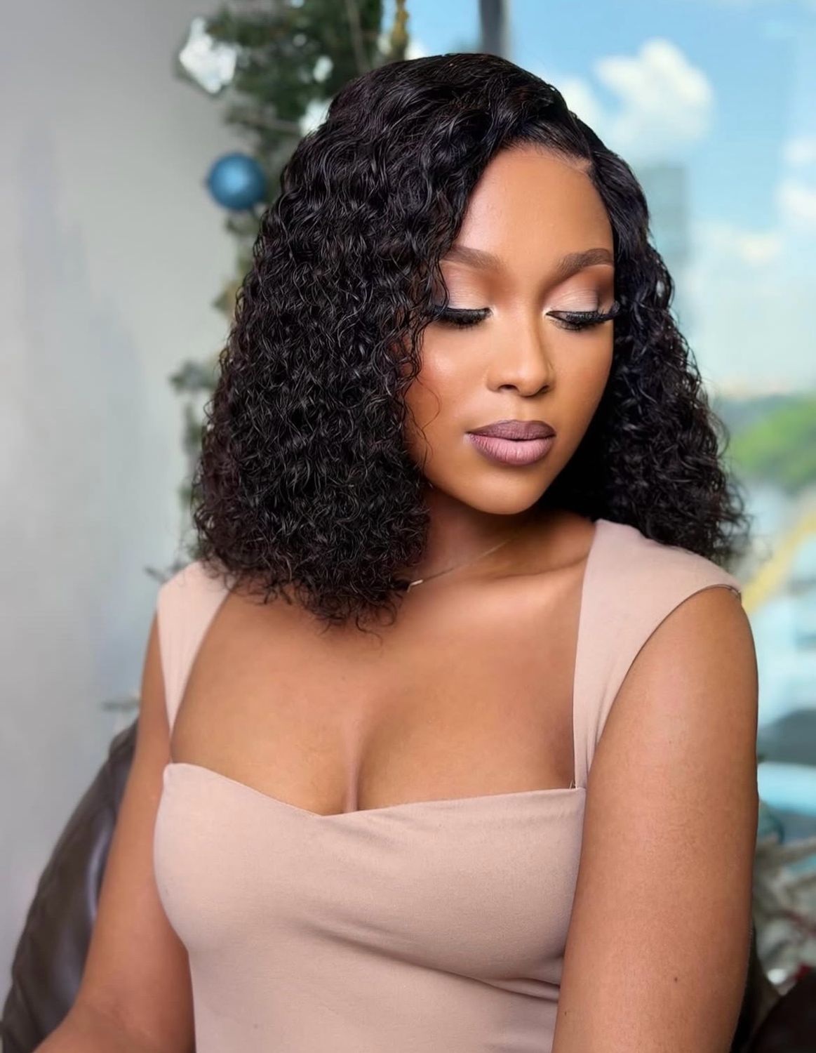 16 Inch Double Drawn Water Wave