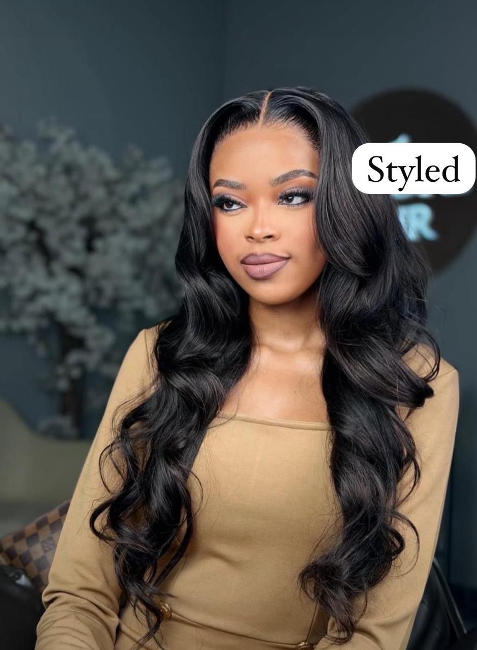 Super Double Drawn 26 Inch Donor Vietnam Straight Hair Can Be Styled