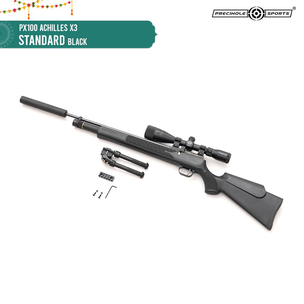 PX100 Achilles X3  Standard - Black