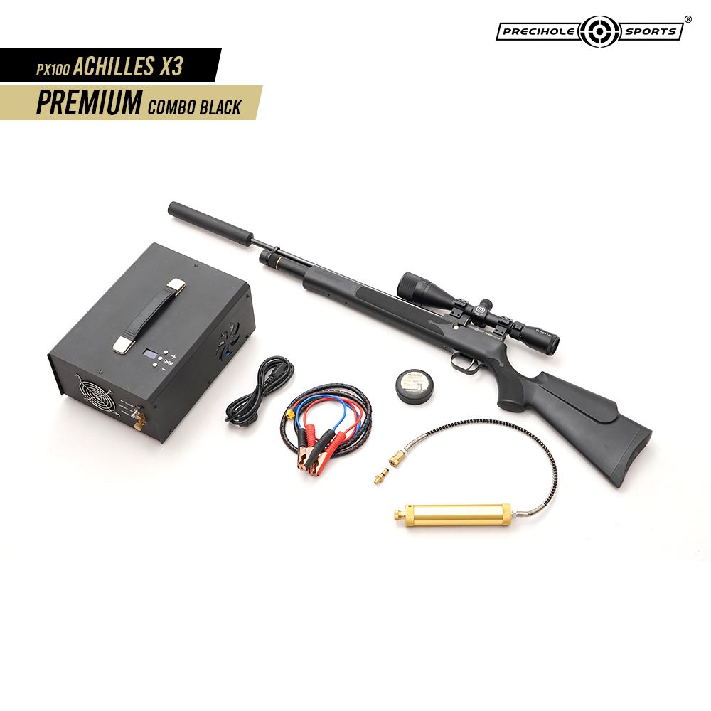 PX100 Achilles X3 Premium Combo - Black