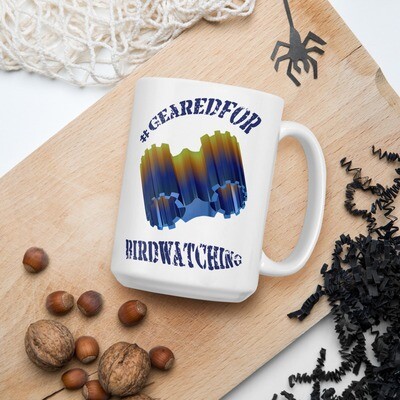 #GearedFor Birdwatching: Coffee Mug, ceramic