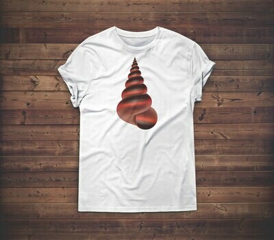 3D SeaShell T-shirt Design 2C for sale