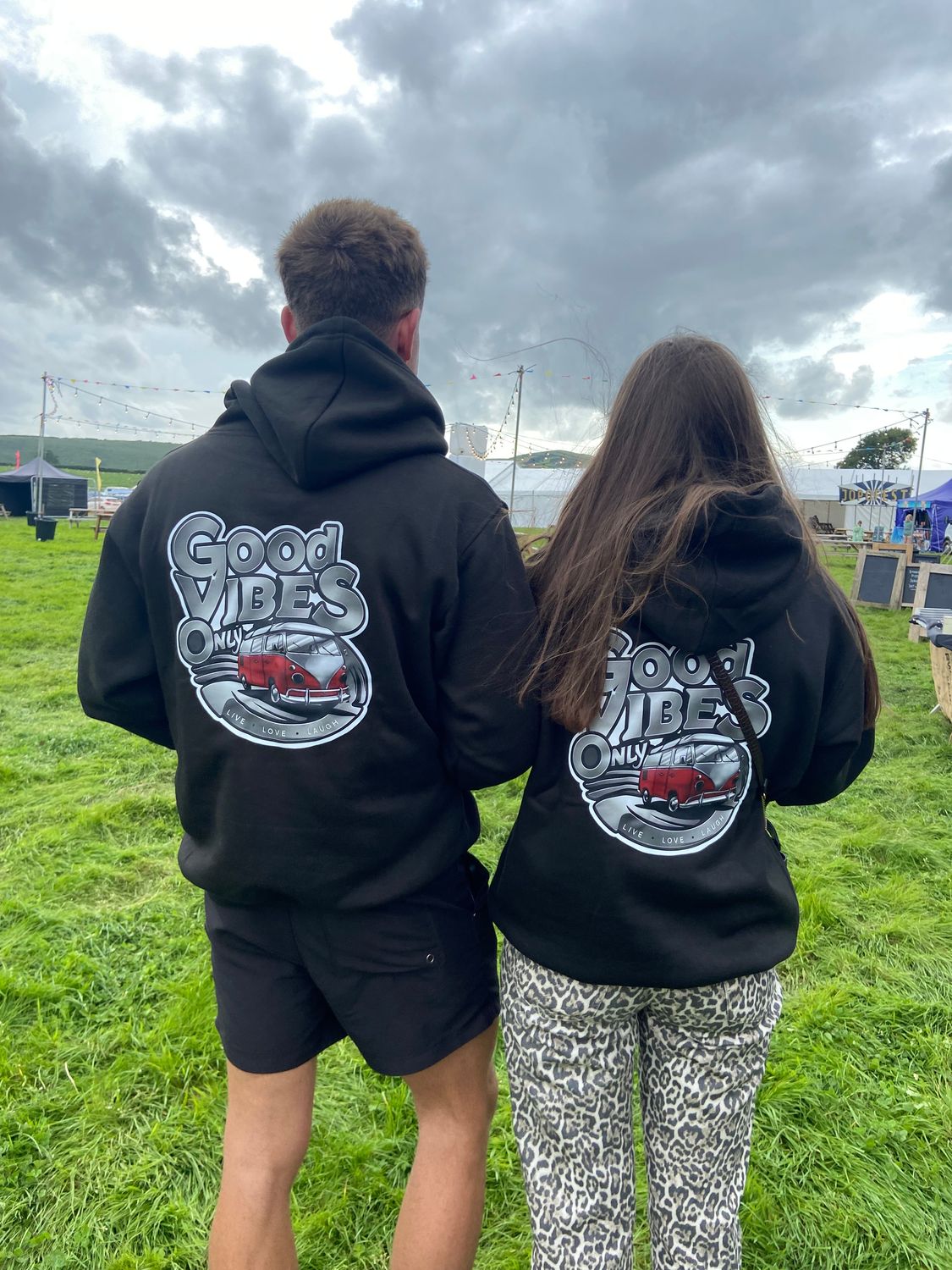 Good Vibes Only Hoodie BLACK