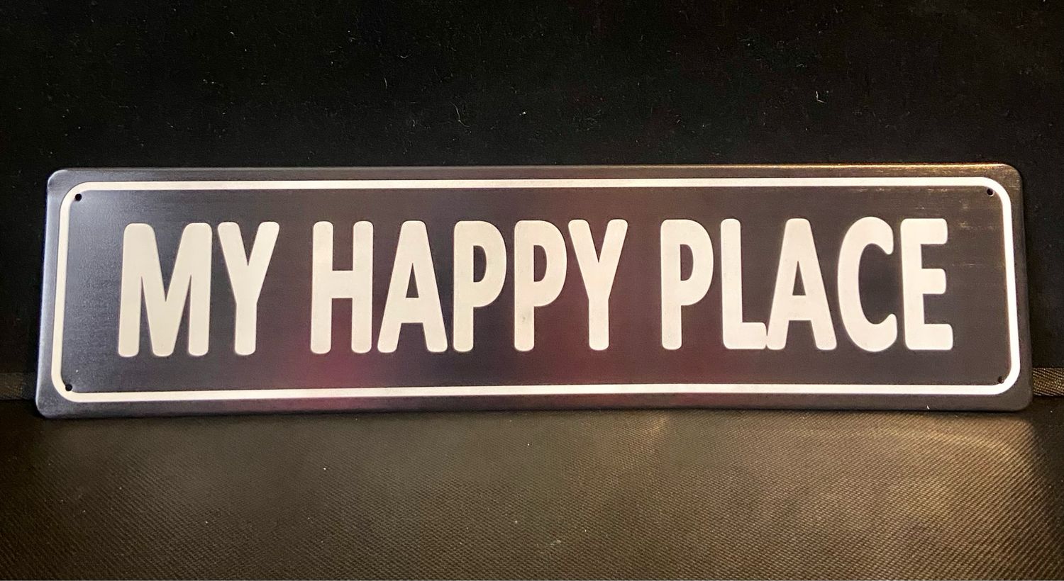 Metal Plaque - My Happy Place
