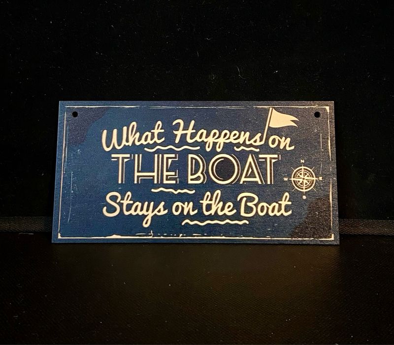 Hanging Sign. The Boat.