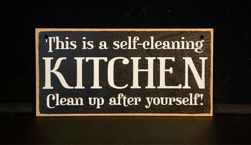 Hanging Sign. Kitchen