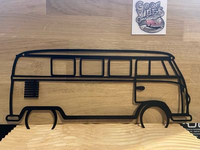 Metal Art - Camper Van Wall Art