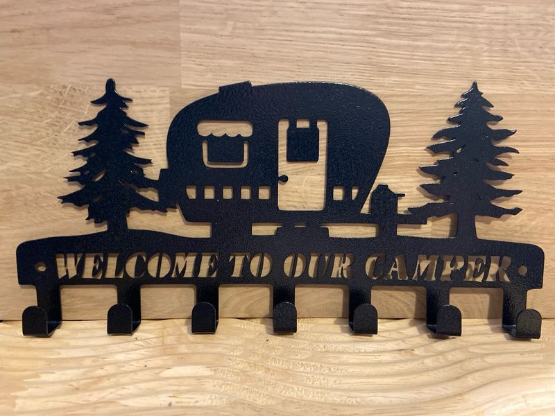 Metal Art - Welcome To Our Camper