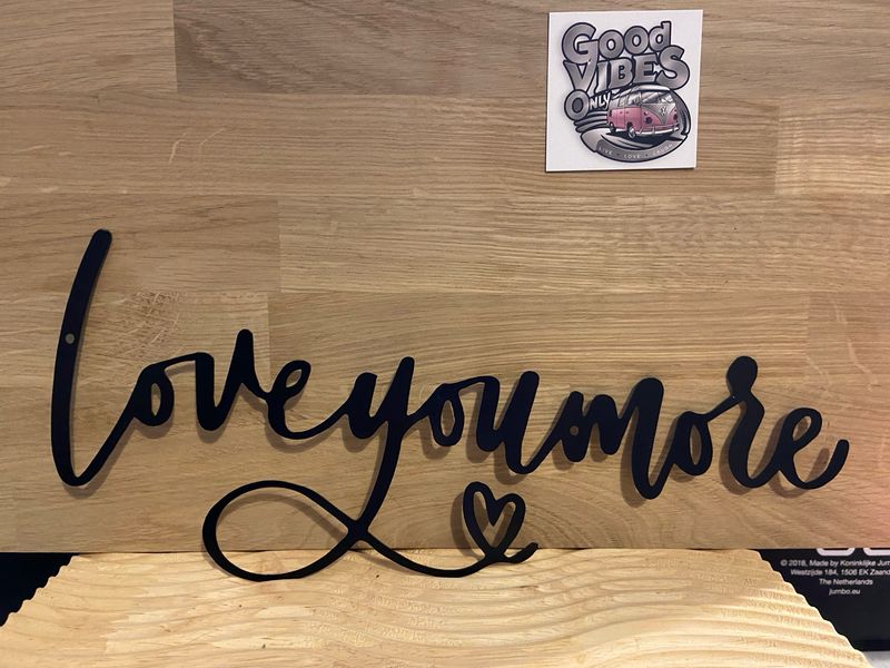 Metal Art - Love You More (Large)