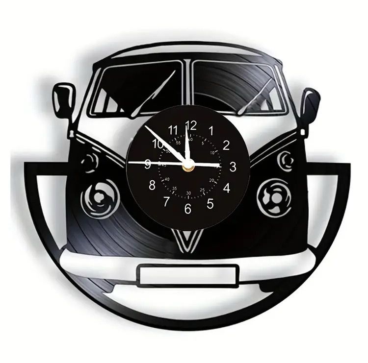 Metal Art - Camper Van Clock (without Lights)