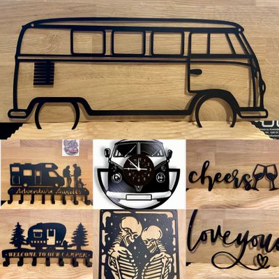 4 - Metal &amp; Plastic Artwork