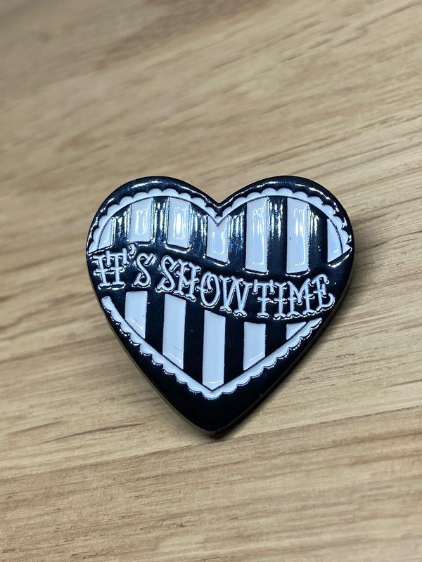 Metal Enamel Pin - It’s Showtime