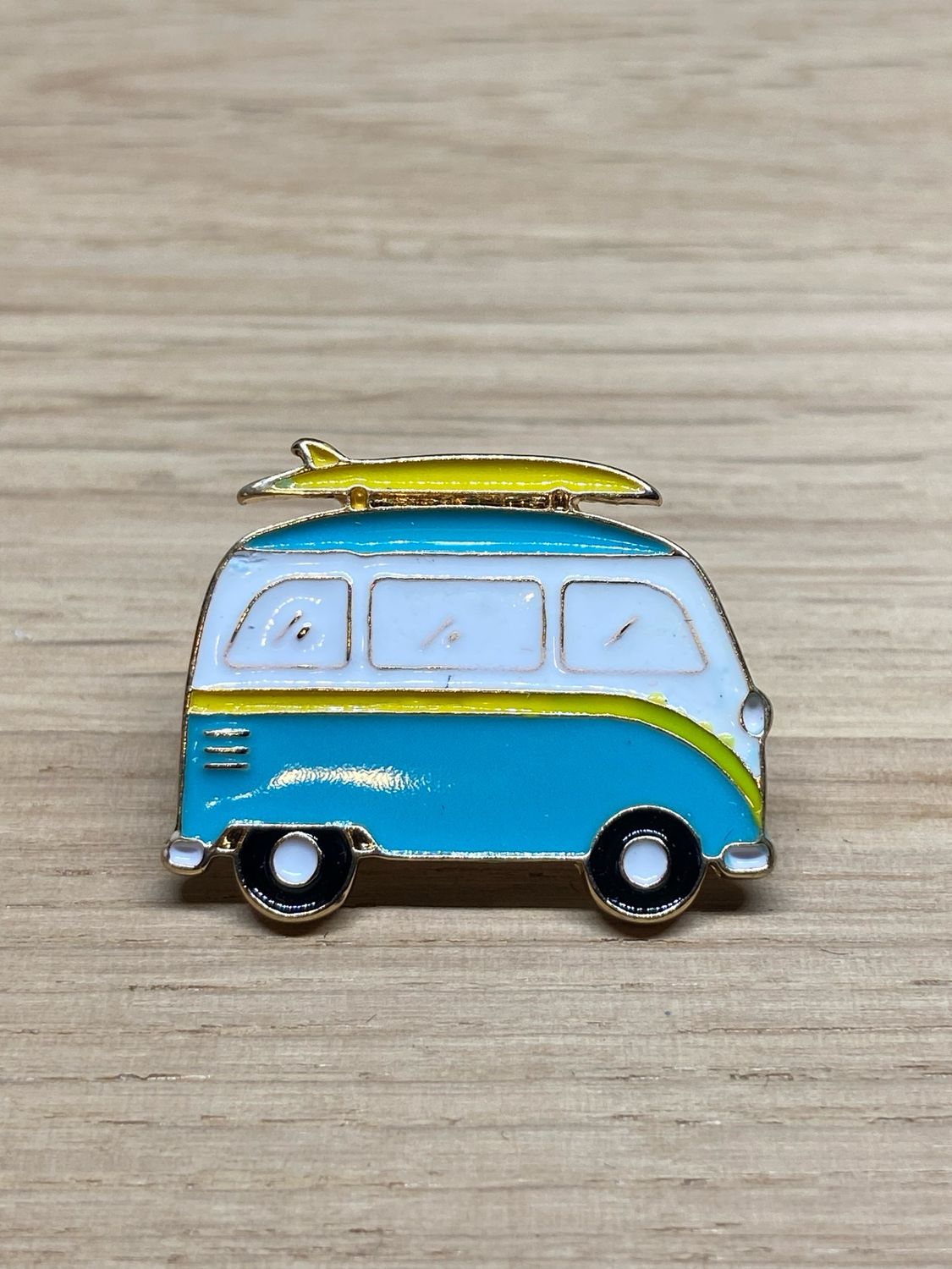 Metal Enamel Pin - Camper Van