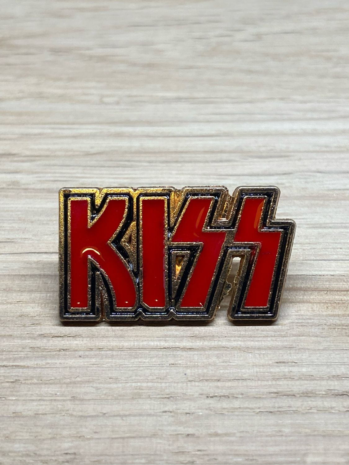 Metal Enamel Pin - KISS