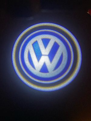 Camper Van Accessories. Light Projector - VW - Wireless Car Door Light