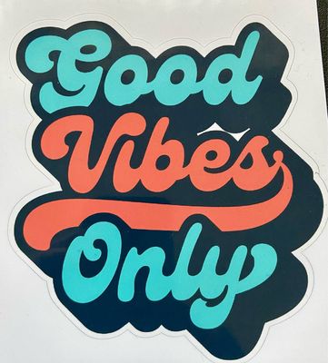 Sticker - Good Vibes Only