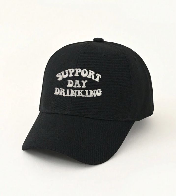 Headwear - Support Day Drinking Cap - Black