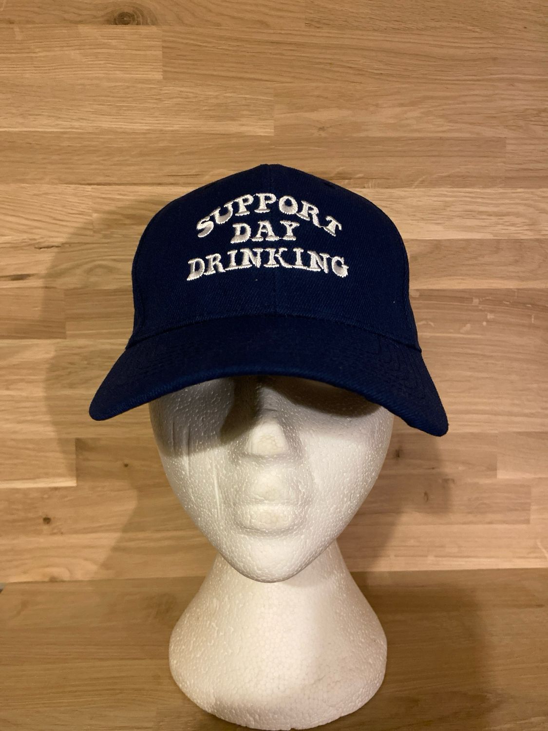 Headwear - Support Day Drinking Peaked Cap - Navy