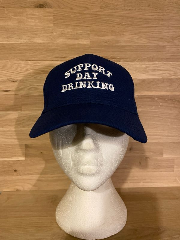 Headwear - Support Day Drinking Peaked Cap - Navy
