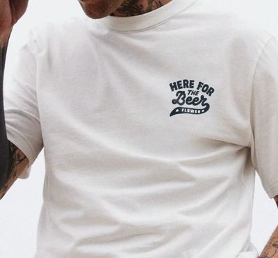 Something For The Guys - White T-Shirt Something For The Guys - White T-Shirt