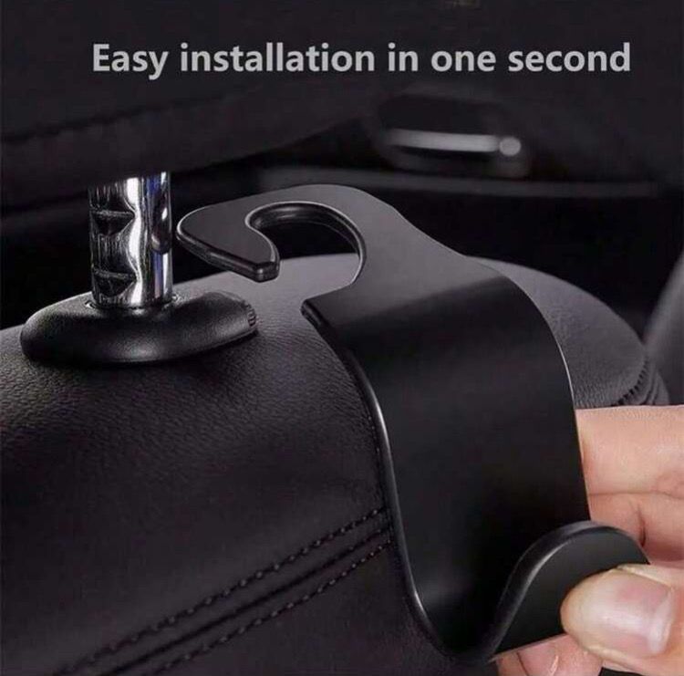 Accessories - Headrest Hook Black