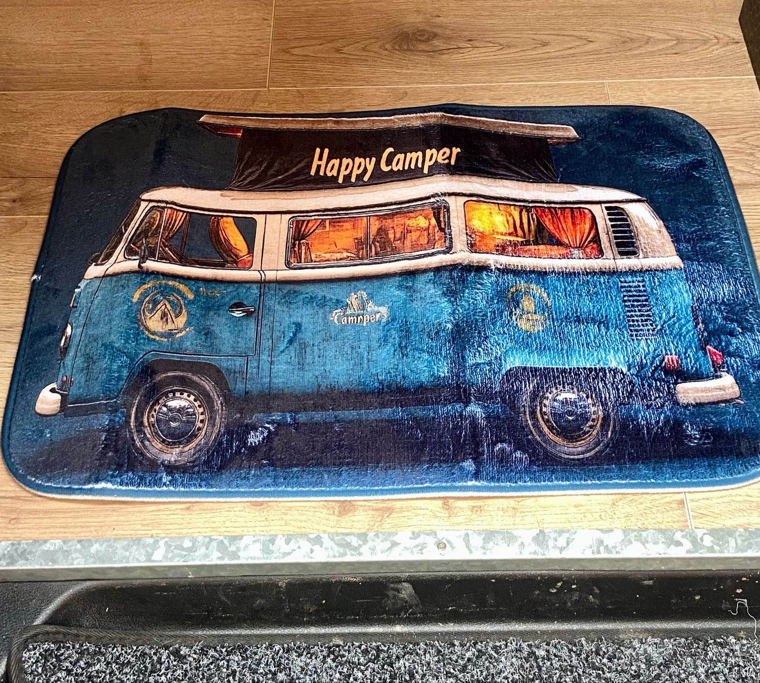 Soft Furnishings - Happy Camper Mat 40 X 60cm