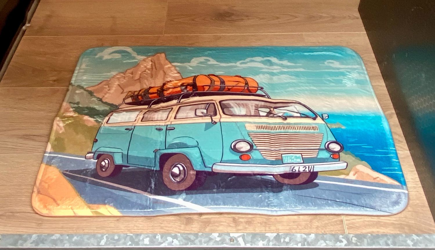 Soft Furnishings - Vintage Style Camper Van Mat 40 X 60cm