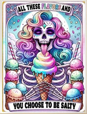 Accessories - Diamond Art Kit - Skull Art - 30 X 40cm
