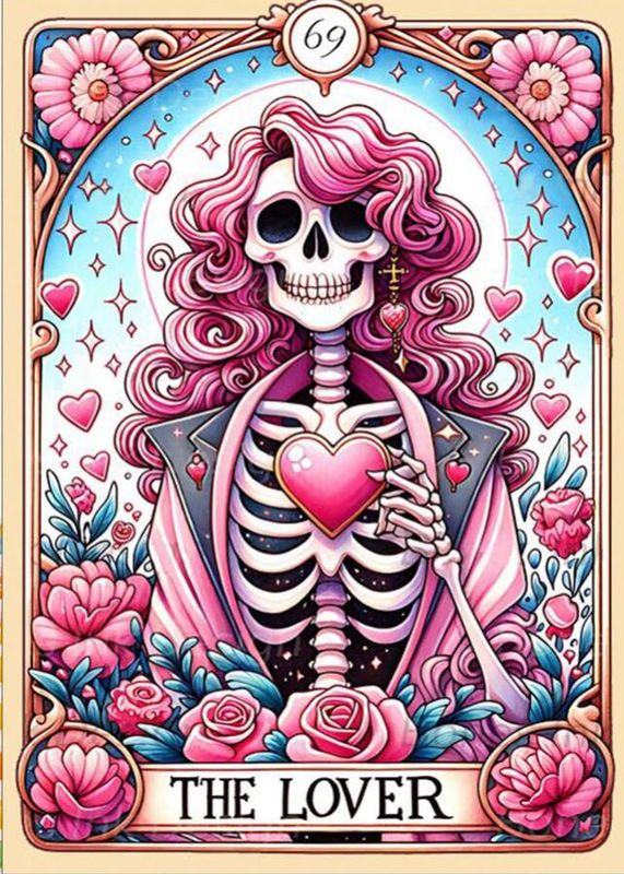 Accessories - Diamond Art Kit - Skull Art 30 X 40cm