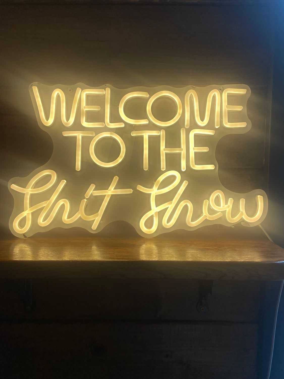 Neon Light - “Welcome To The Shit Show”