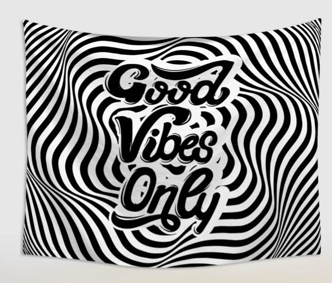 Soft Furnishings - Good Vibes Only Tapestry