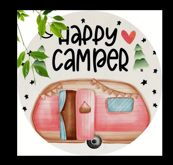 Accessories - Happy Camper Coasters (5)