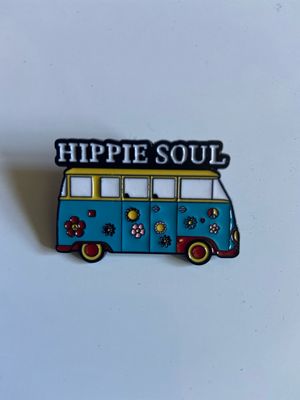 Metal Enamel Pin - Hippie Soul Campervan