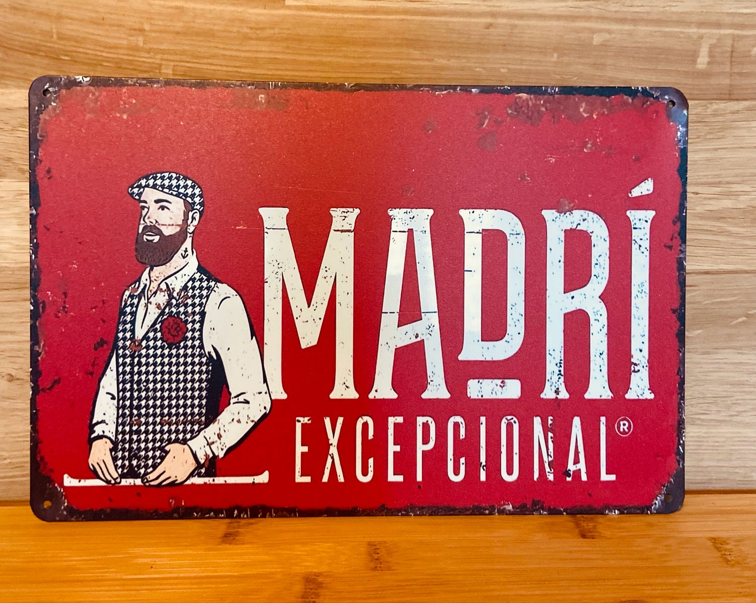 Metal Sign - Madri