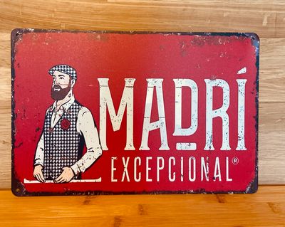 Metal Sign - Madri