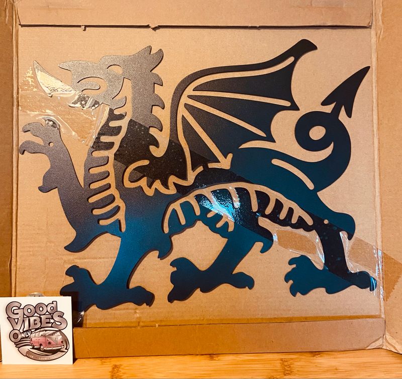 Metal Art - Welsh Dragon