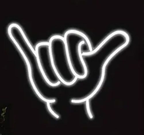 Neon LED Light Sign - Shakra (Vw Wave)