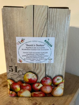 5l Rasch' s Bester Apfelsaft (BaginBox)