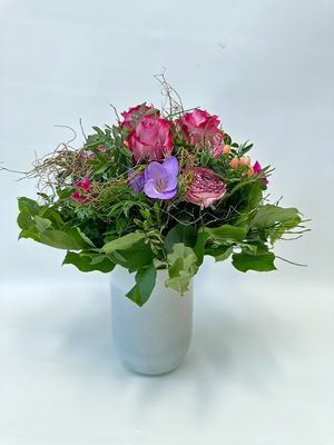 Blumenstrauß der Saison - Farbbereich Pastell