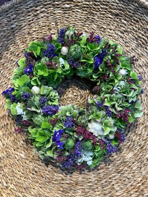 Sommerkränzchen zum Trocknen