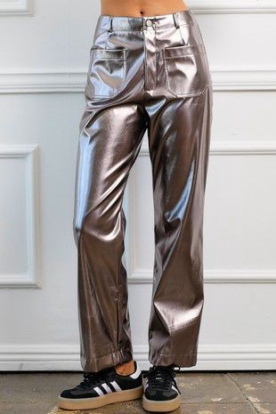 Gunmetal pants
