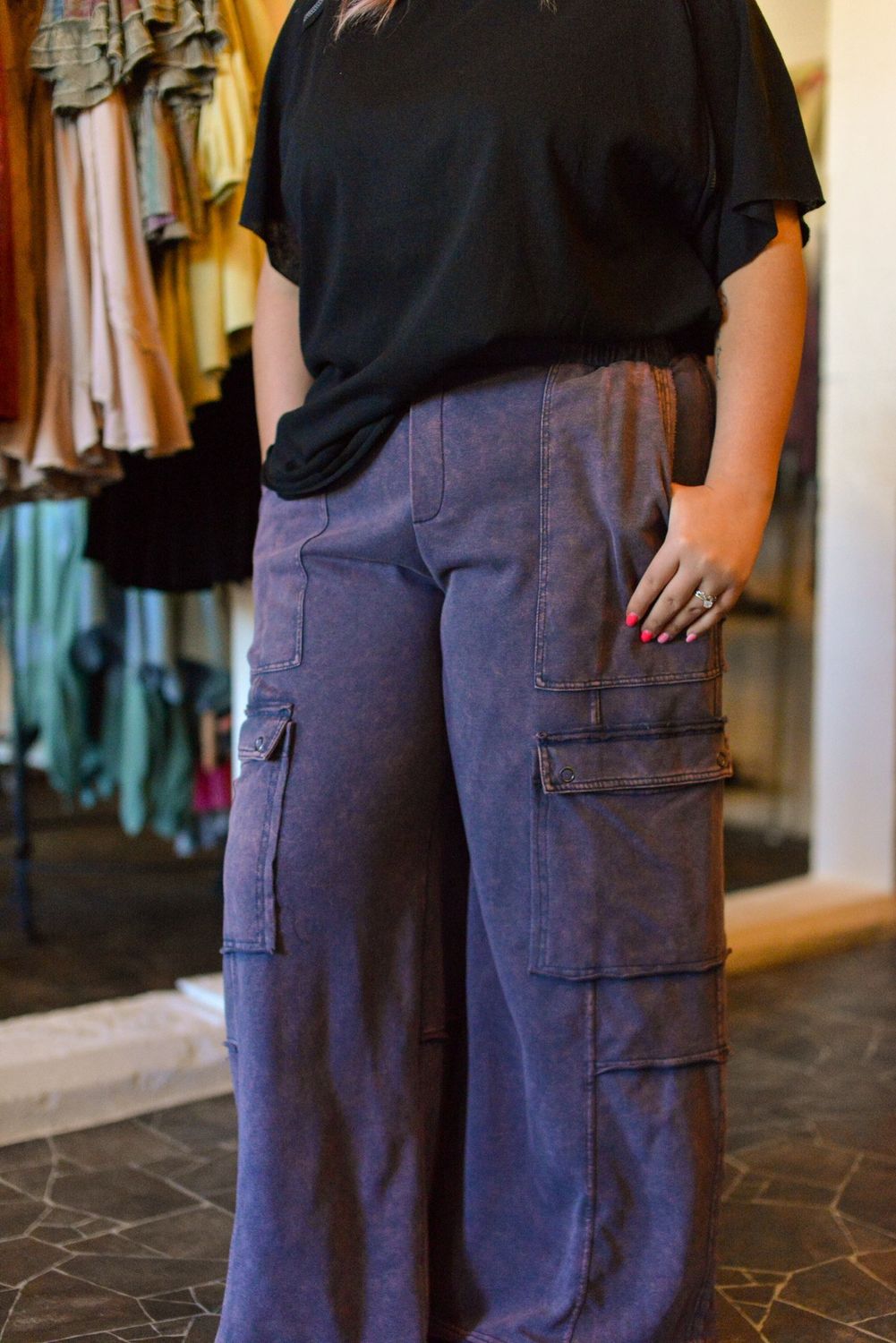 Charcoal pants Plus
