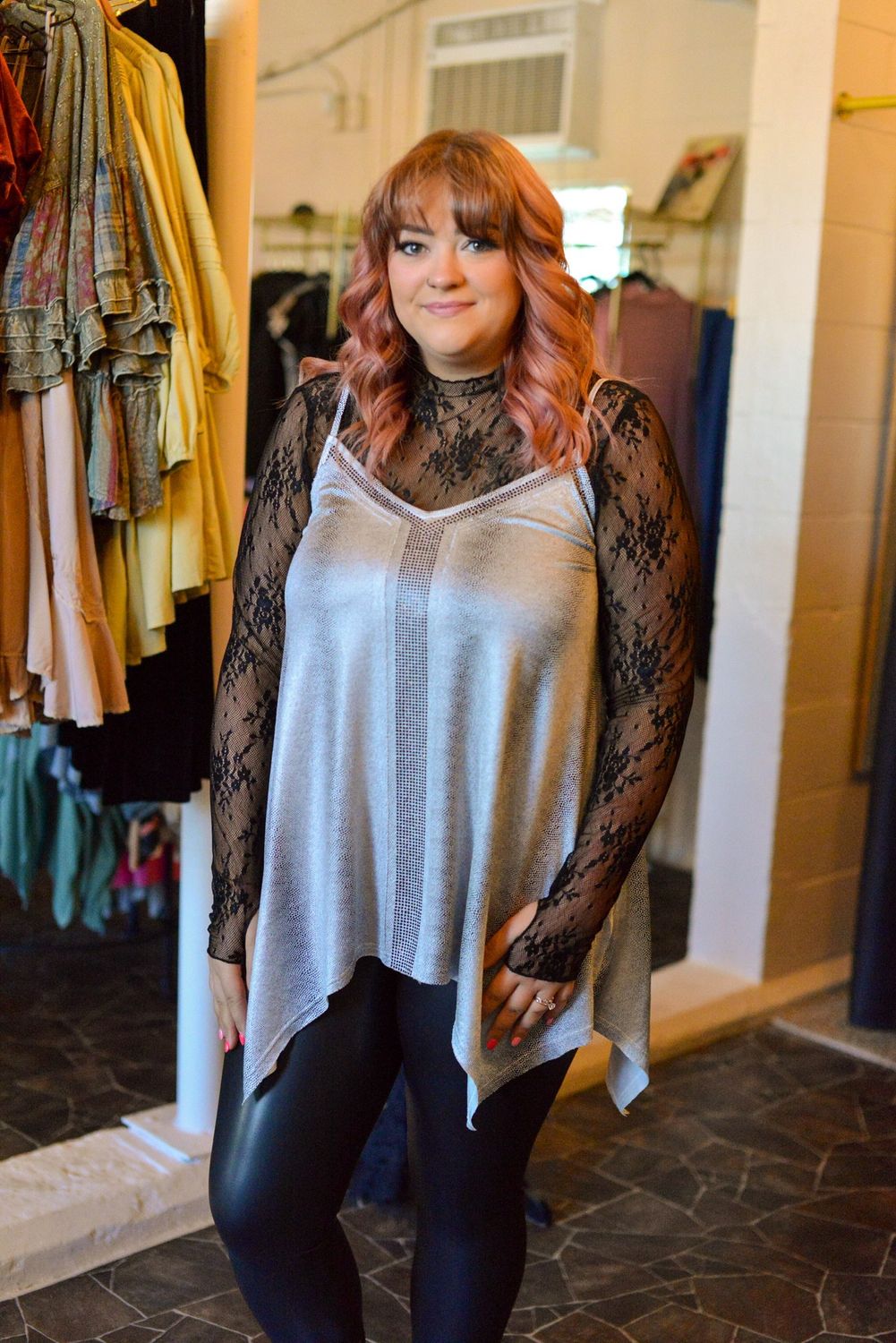 Snake skin cami Plus